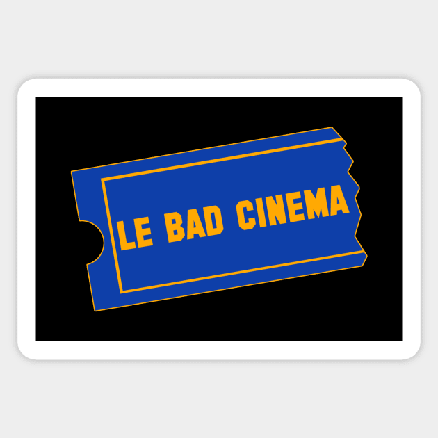 Le Bad Cinema Sticker by GloopTrekker